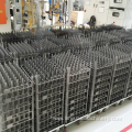 Heat treatment tooling casting material rack